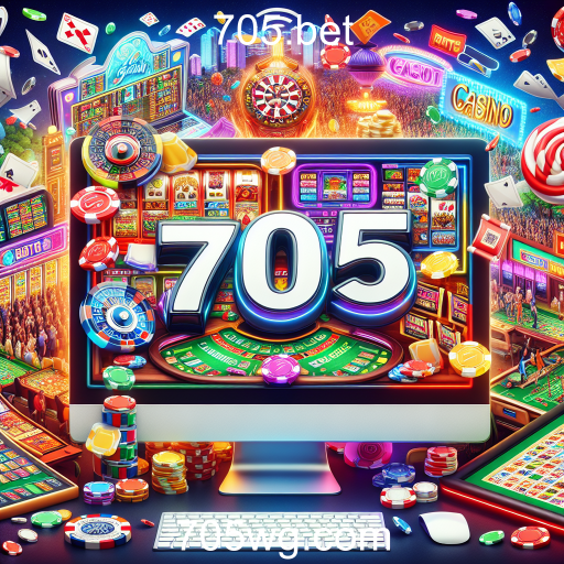 Descubra a Emoção do Cassino Online no 705.bet